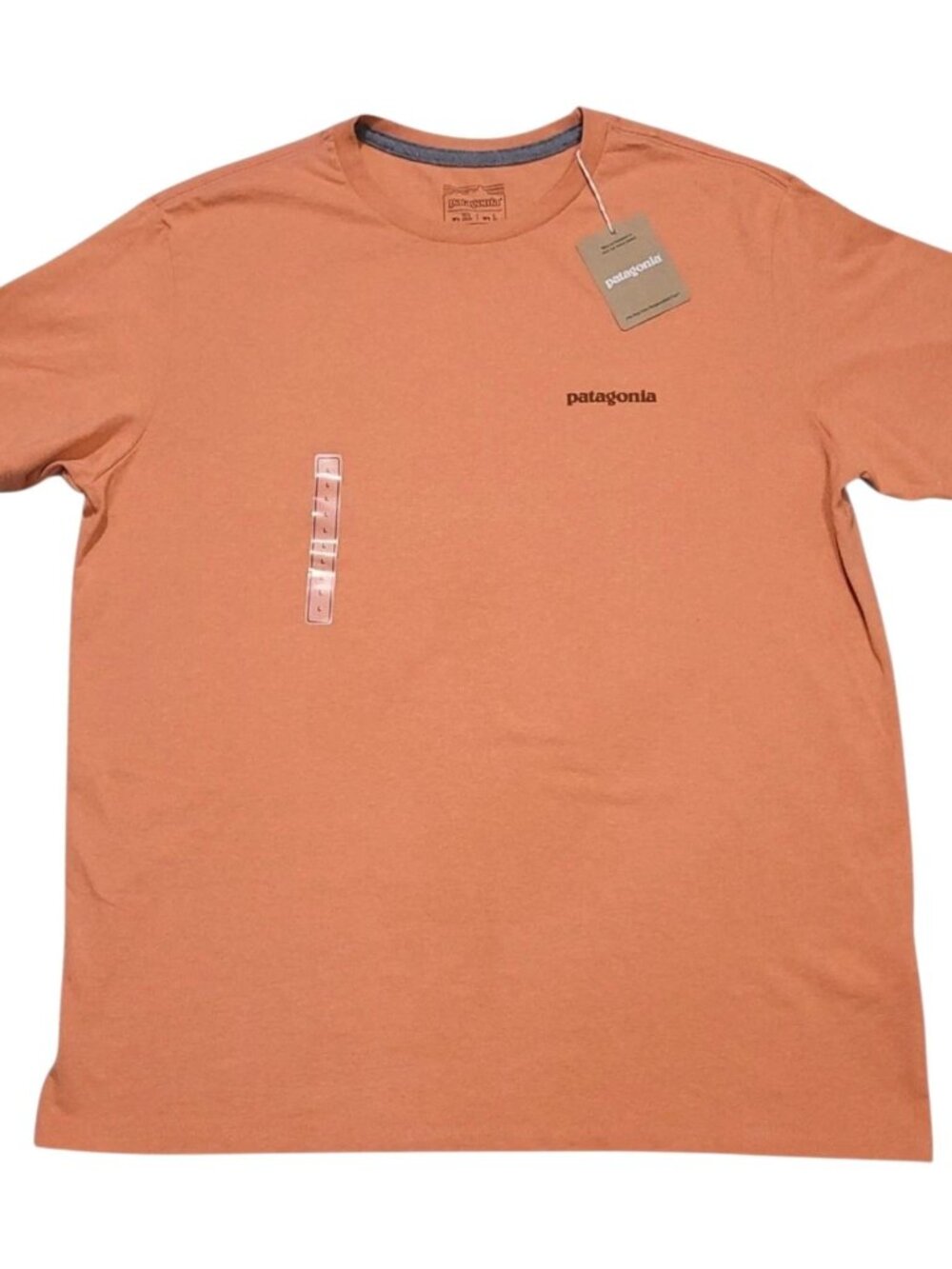 NEW Patagonia Fitz Roy Icon Responsibili-Tee NWT Mens L Womens XL Rock Melon